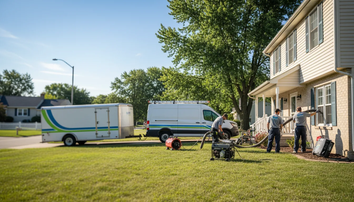 Flooded Basement Restoration And Cleanup With Repair in West Concord, MN near me